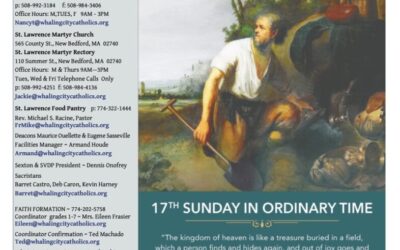 Bulletin for the 17th Sunday in Ordinary Time July 30, 2023