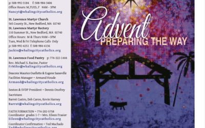 Bulletin for the 1st Sunday of Advent December 1, 2024