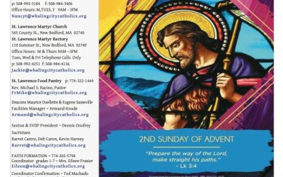 Bulletin for the 2nd Sunday of Advent December 8, 2024