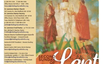 Bulletin for the 2nd Sunday of Lent February 25, 2024