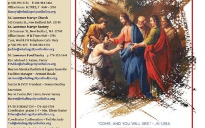 Bulletin for the Second Sunday in Ordinary Time January 14, 2024