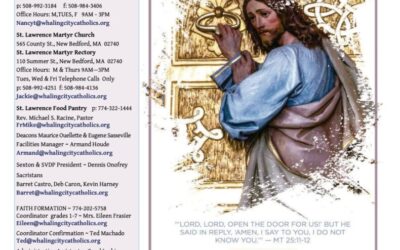 Bulletin for the 32nd Sunday in Ordinary Time November 12, 2023