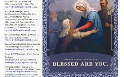 Bulletin for the 4th Sunday of Advent December 22, 2024