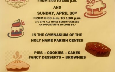 “Once-A-Year Bake Sale!”