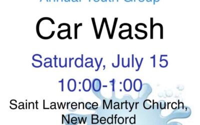 Annual Youth Group Car Wash Coming Soon