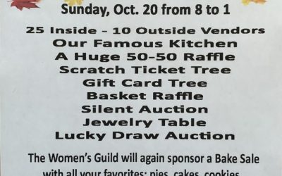 Craft Fair Information – “Everyone Will Be Coming!”