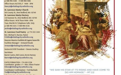 Bulletin for the Epiphany of the Lord Sunday January 7, 2024