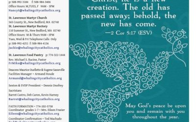 Bulletin for Holy Family Sunday December 29, 2024