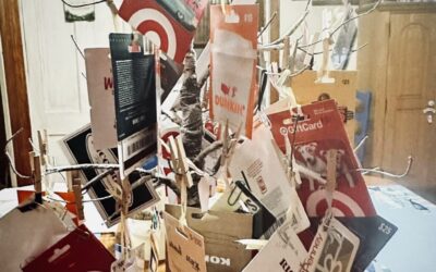 Craft Fair Gift Card Tree and More …