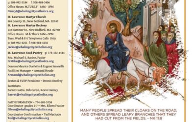Bulletin for Palm Sunday of the Lord’s Passion March 24, 2024