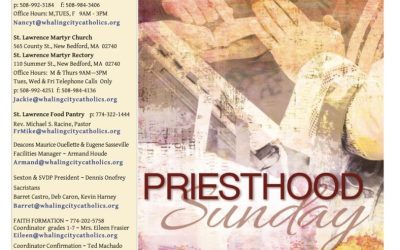 Bulletin for Priesthood Sunday September 29, 2024
