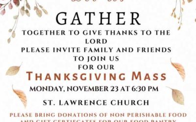 Thanksgiving Mass