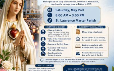 A Day with Mary – May 2nd