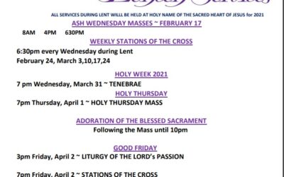 Lenten Services