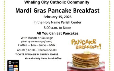 Mardi Gras Pancake Breakfast – Feb 15