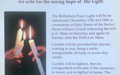 Bethlehem Peace Light